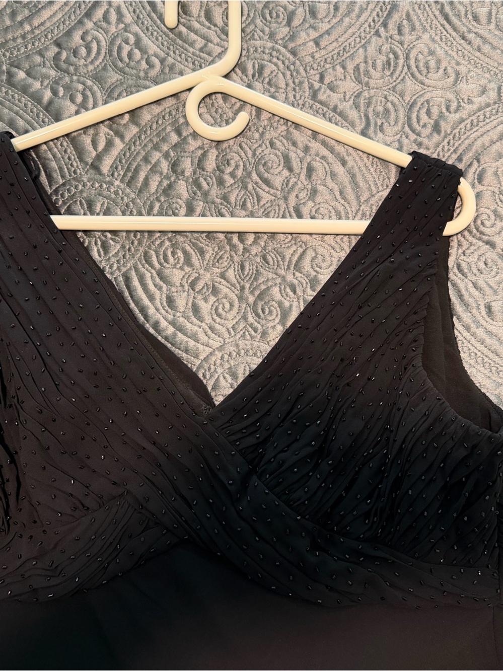 Adrianna Papell Black Cocktail Dress